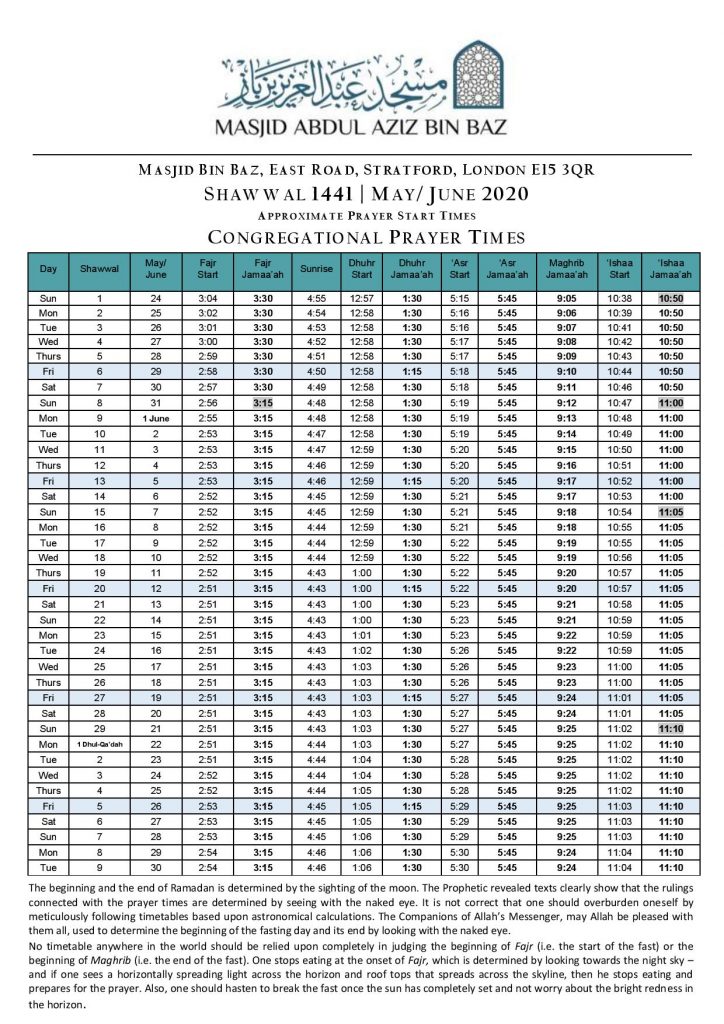 ghamkol sharif namaz timetable 2020